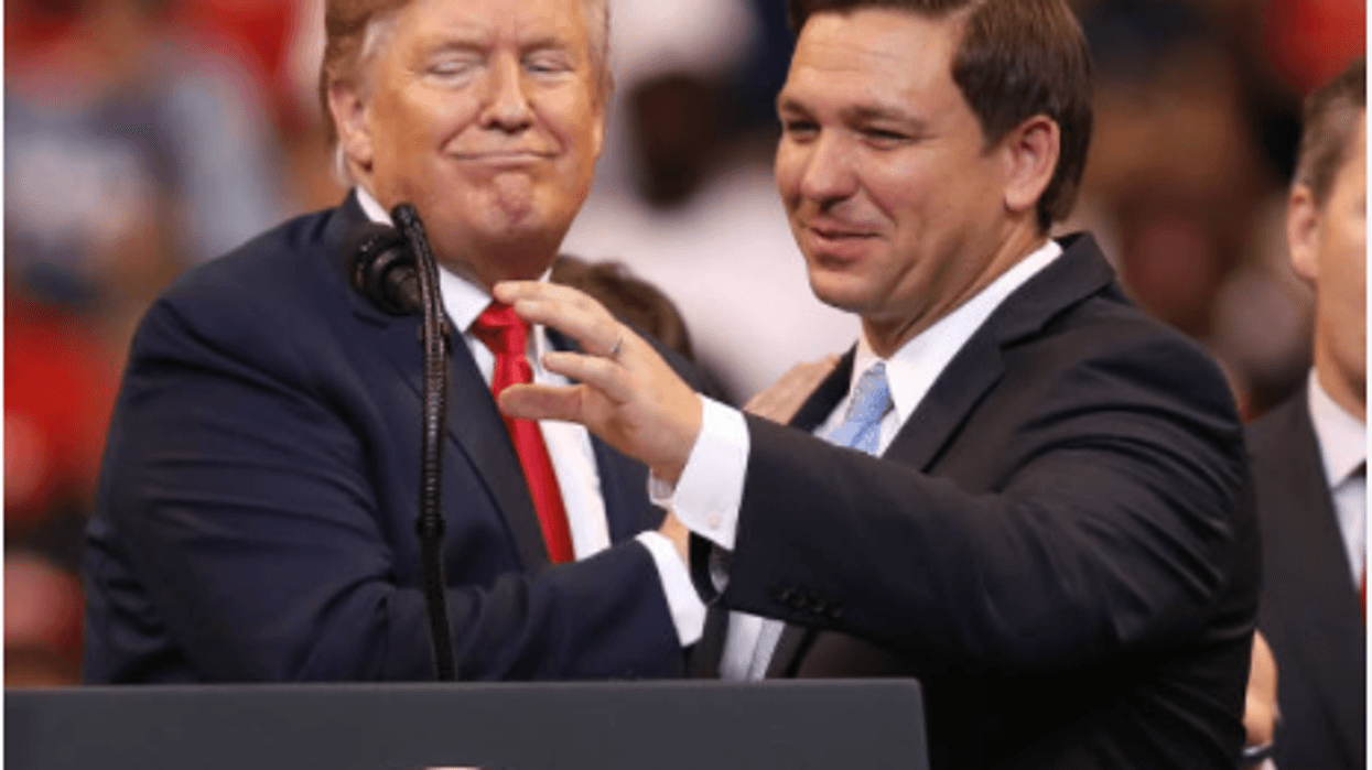 Trump and DeSantis