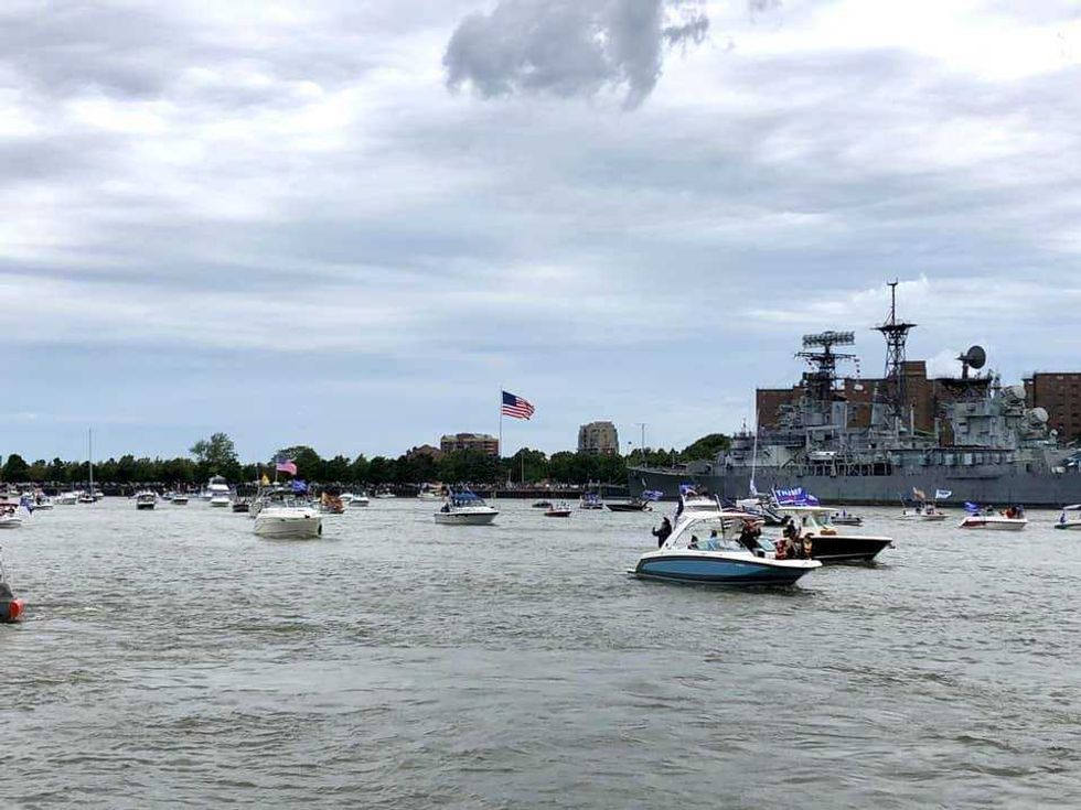 Trump boat parade