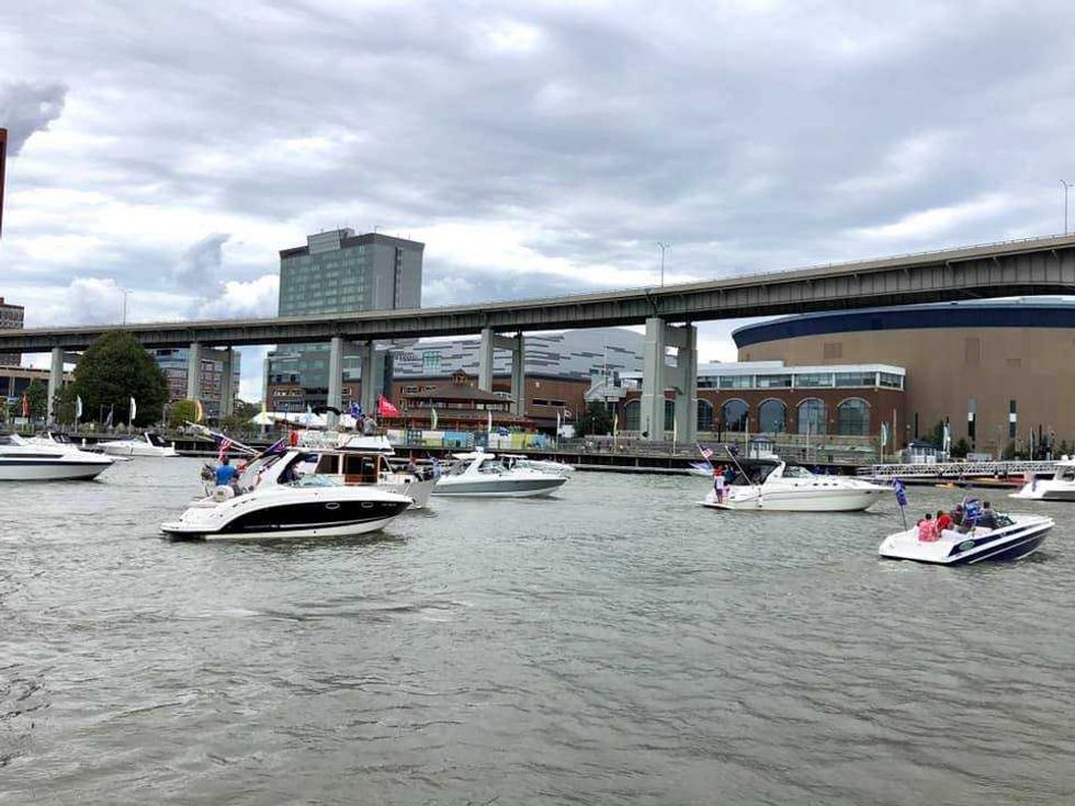 Trump boat parade