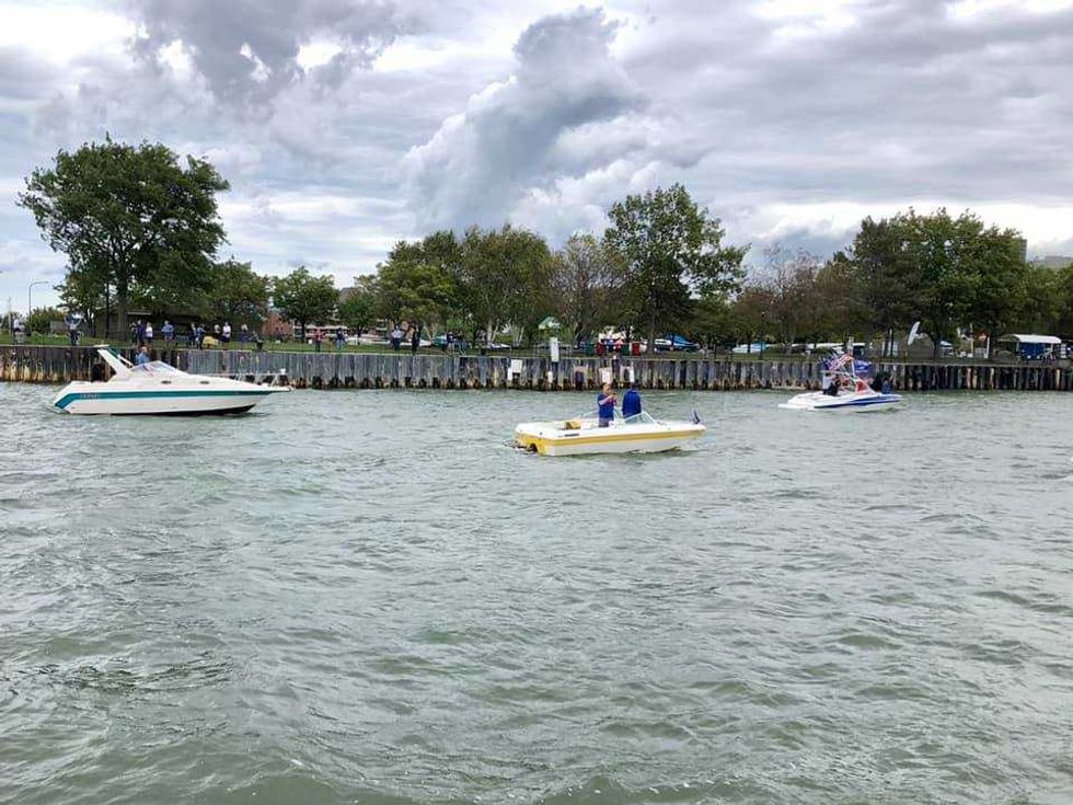 Trump boat parade