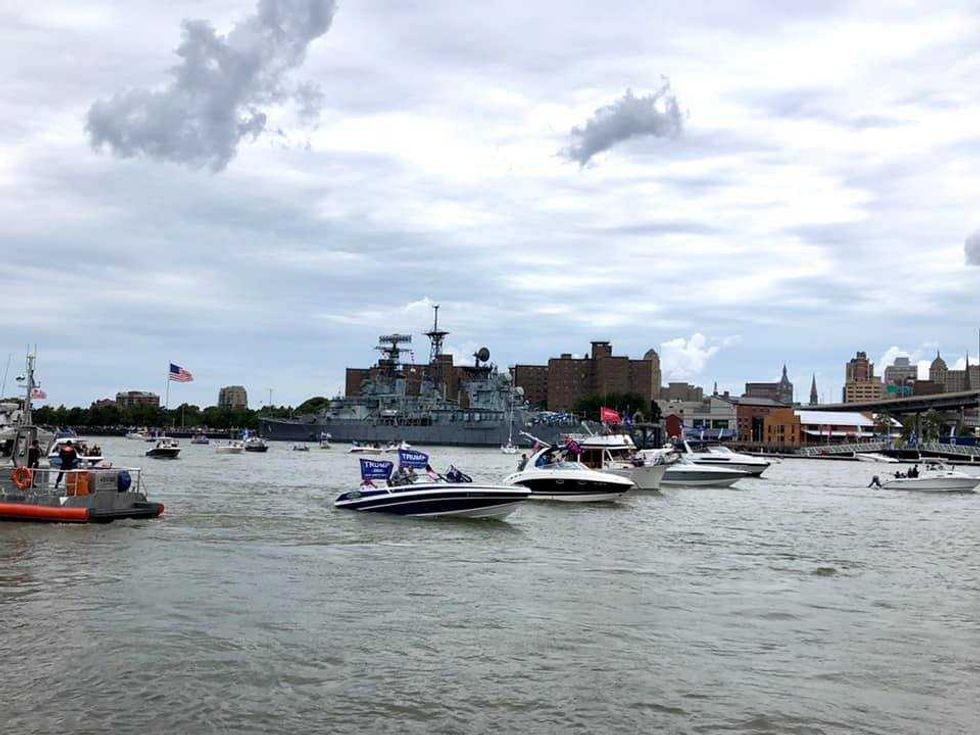 Trump boat parade