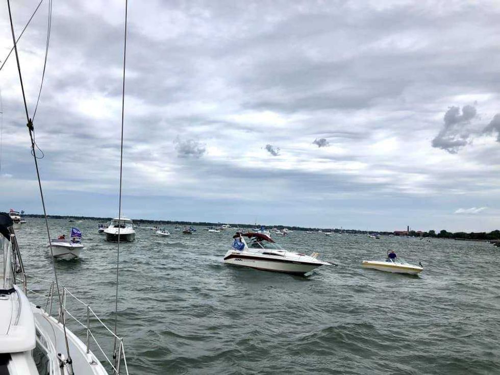 Trump boat parade