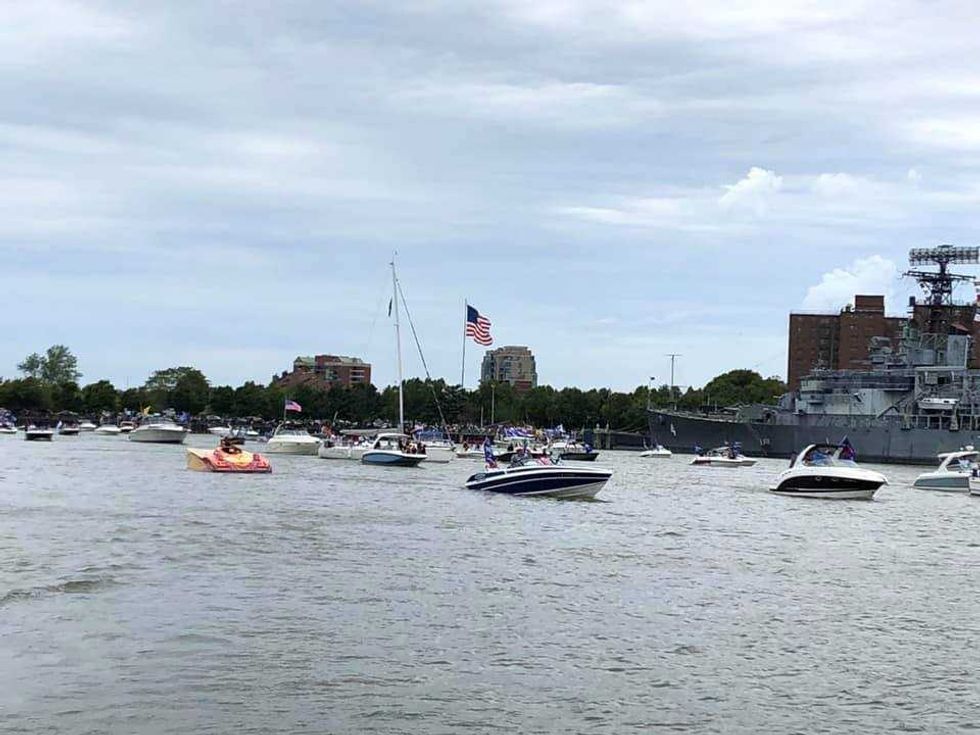 Trump boat parade