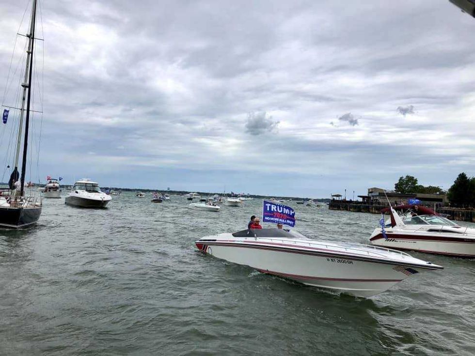 Trump boat parade