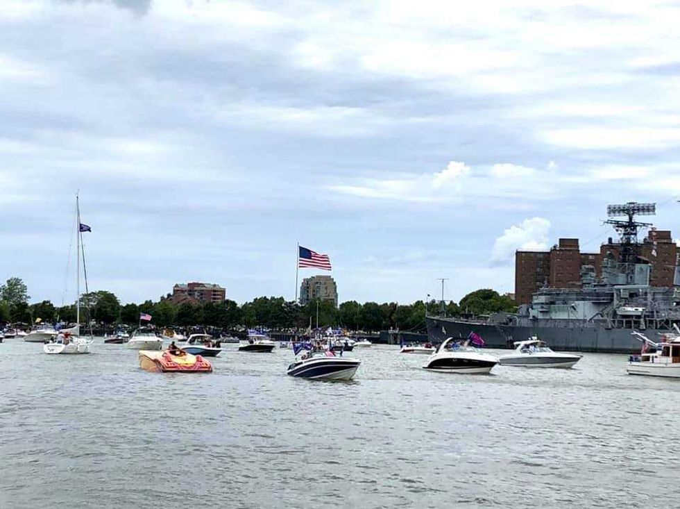 Trump boat parade