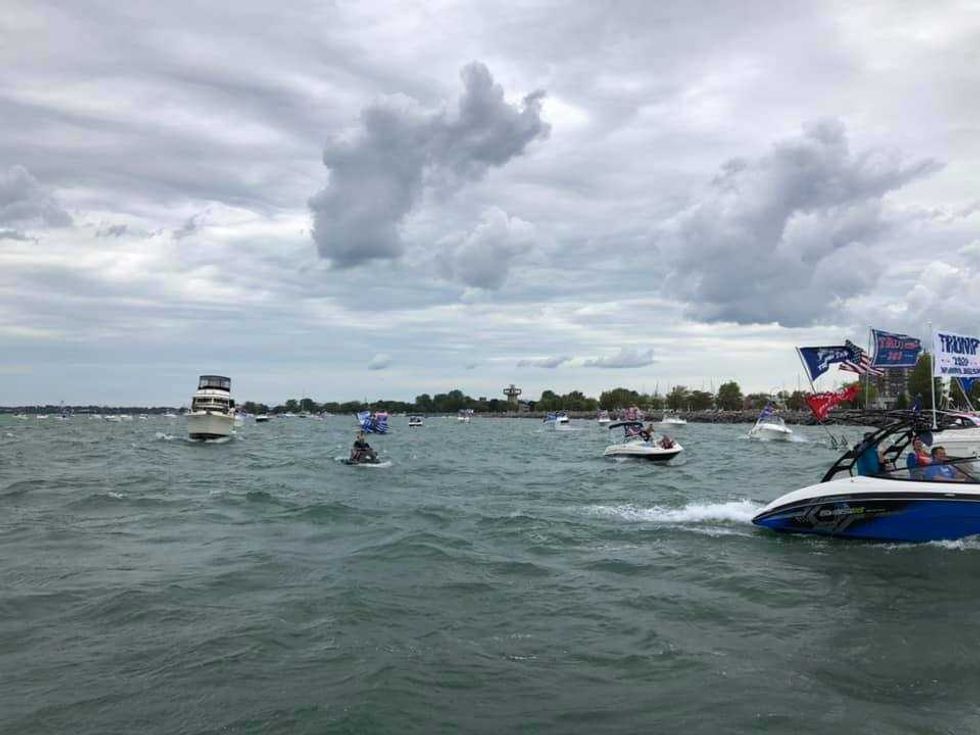 Trump boat parade
