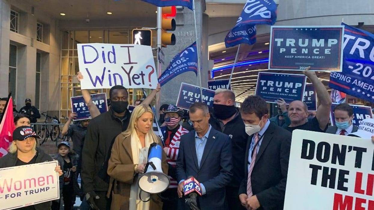 Trump campaign lawyers in Philadelphia