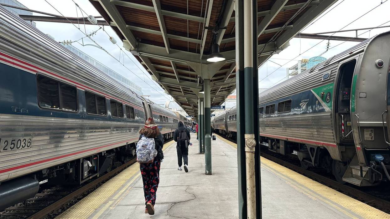 Trump Correspondents Train Security