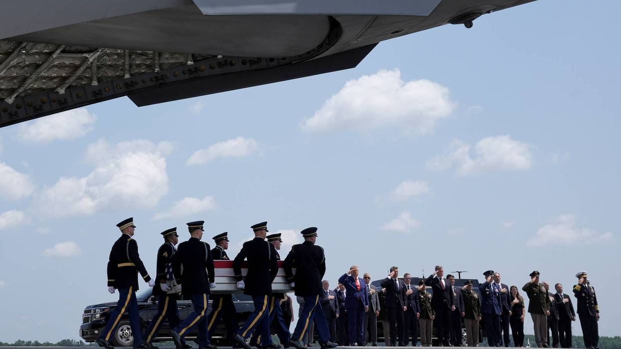 Trump Dignified Transfer