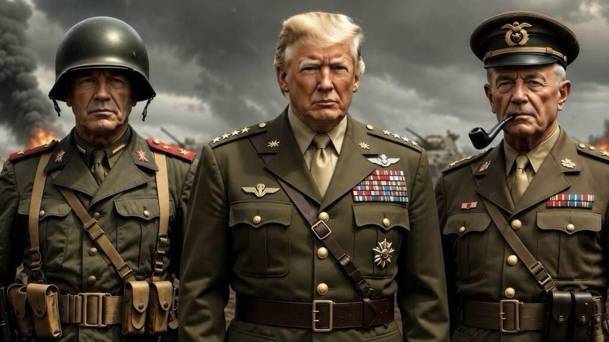 Trump faces criticism over AI image depicting him as military general