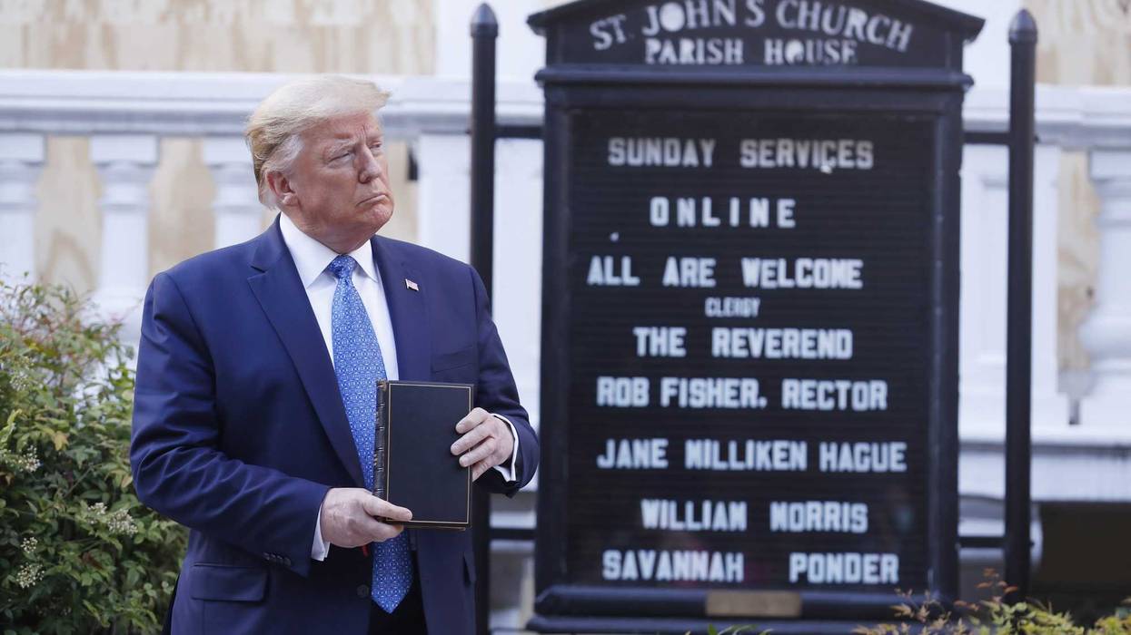 Trump photo shoot