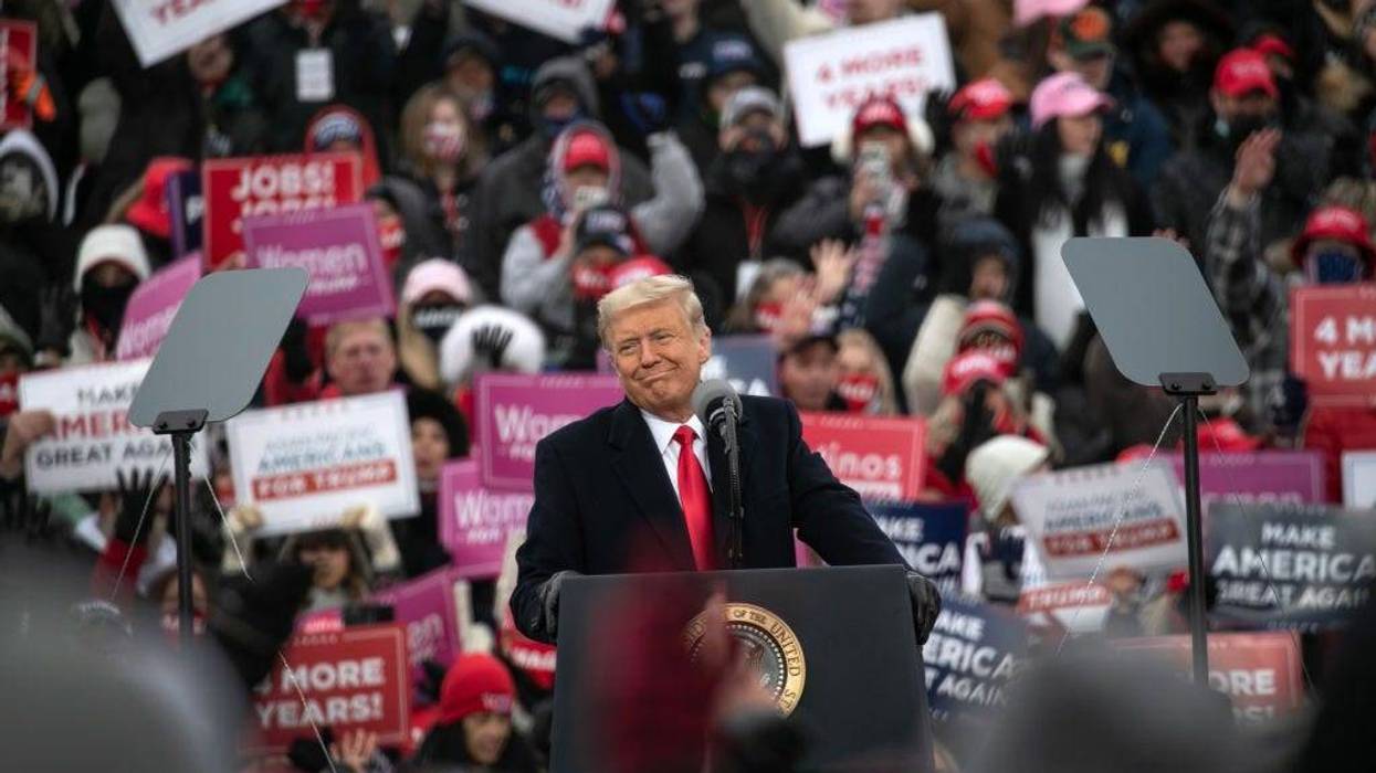 Trump rally in Waterford, Michigan