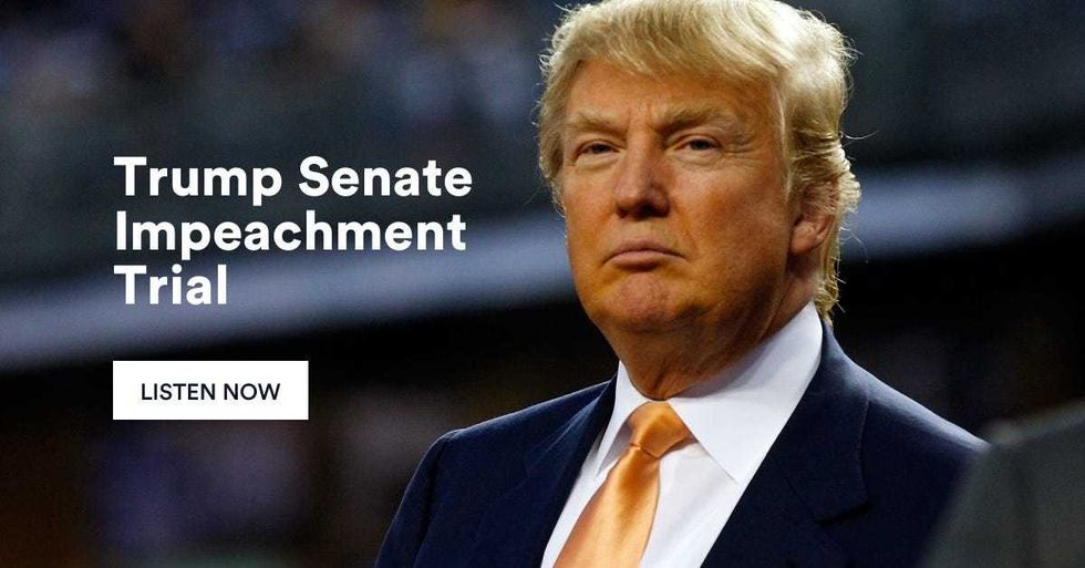 trump second impeachment trial on radio.com