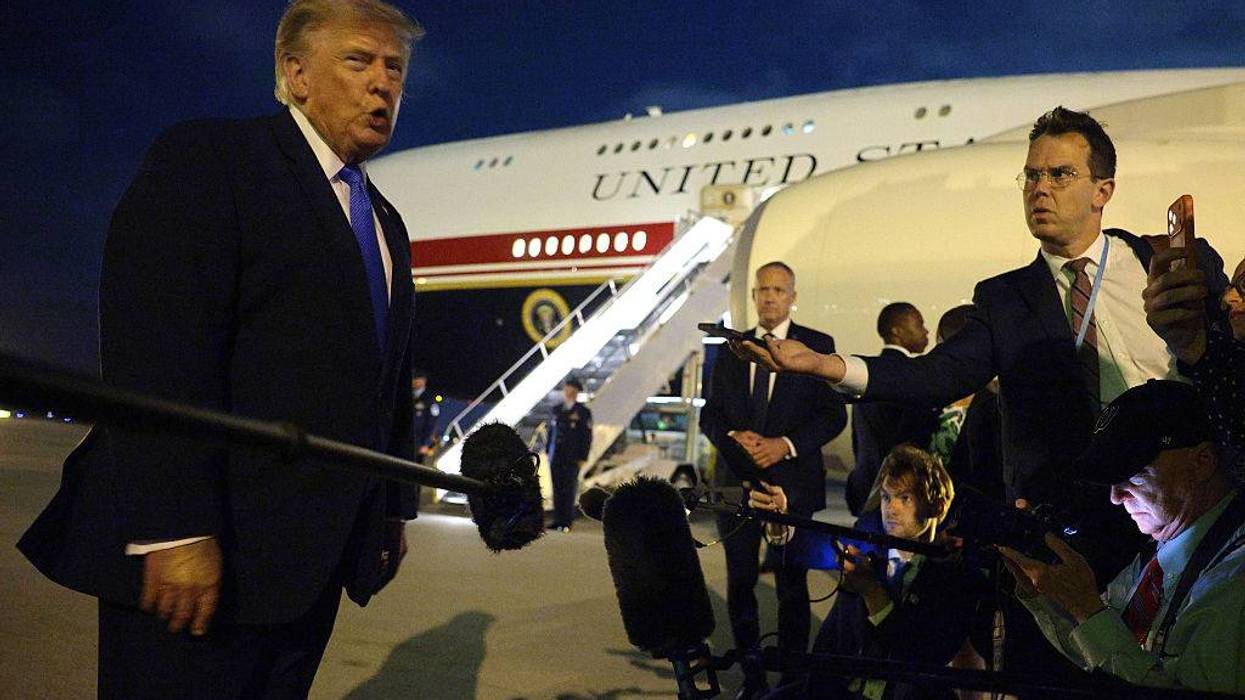 Trump secretly switched planes in Turkey following Iranian threat