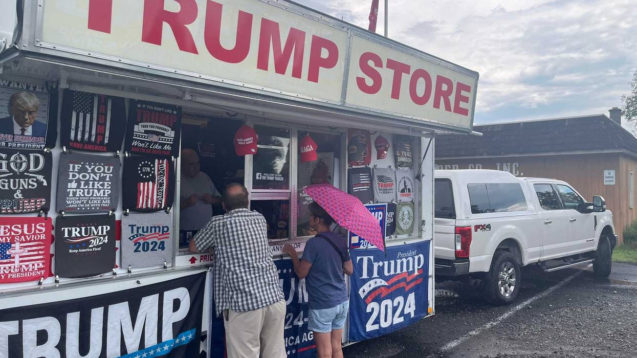 "Trump Trailer" in North Tonawanda