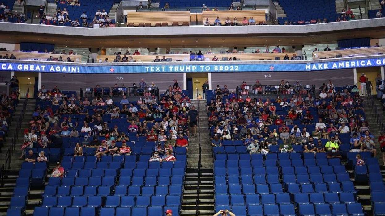 Trump Tulsa Rally GETTY