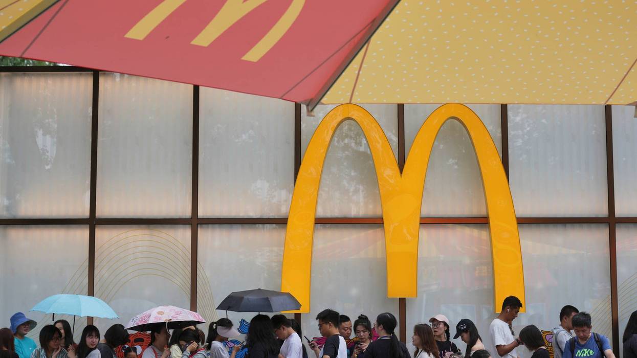 Trump Xi Fast Food