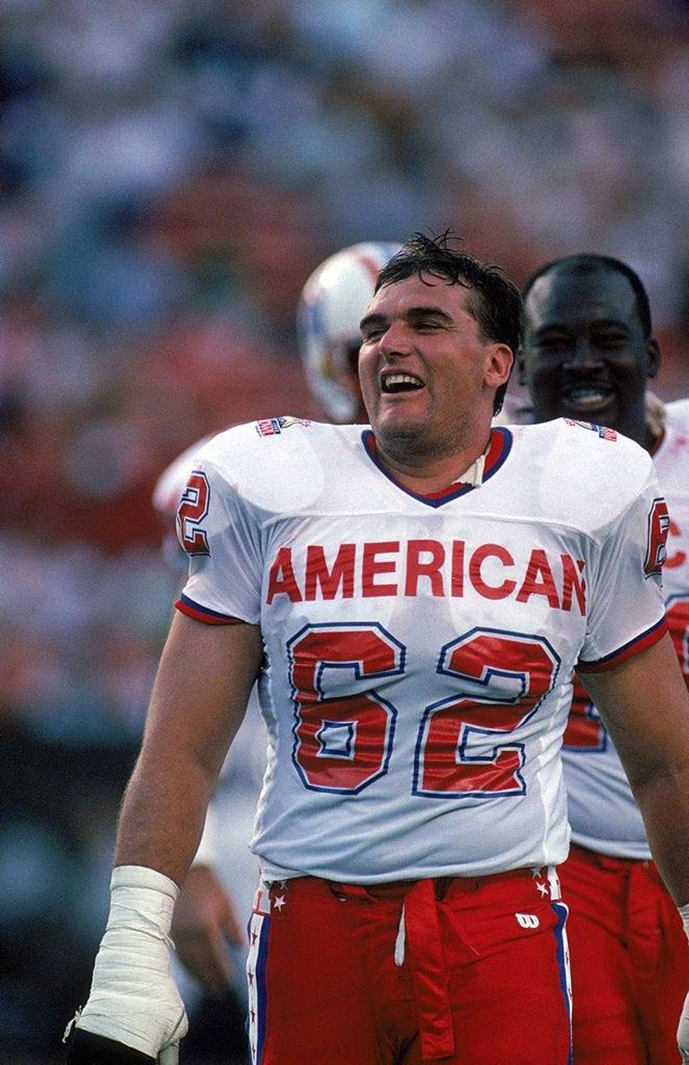 Tunch Ilkin at Pro Bowl
