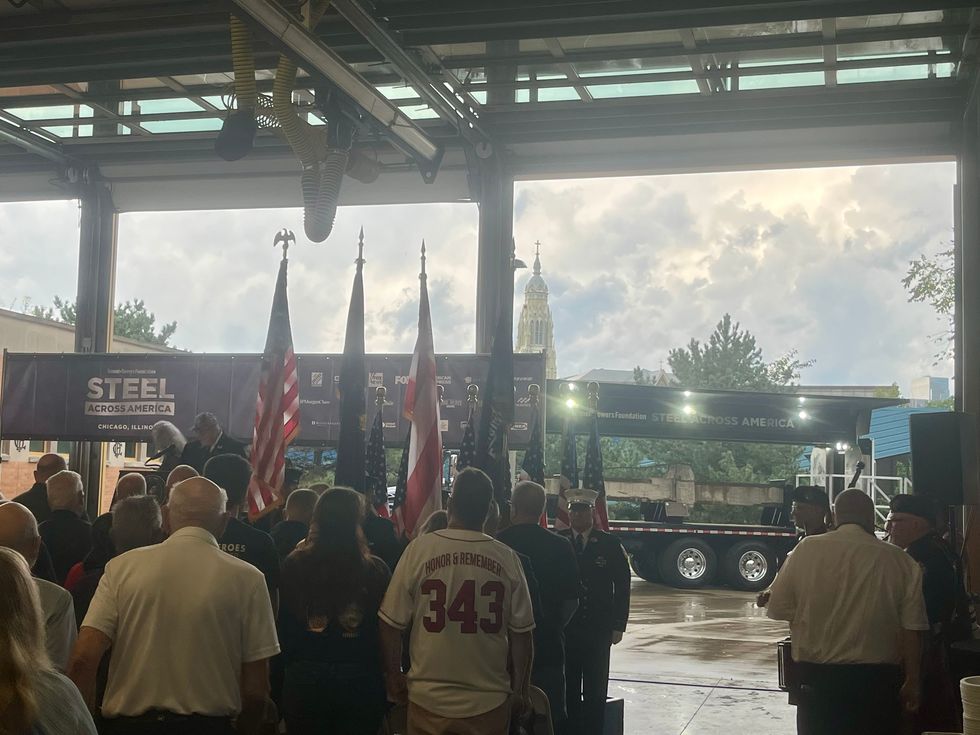Tunnel to Towers ceremony at Engine 18