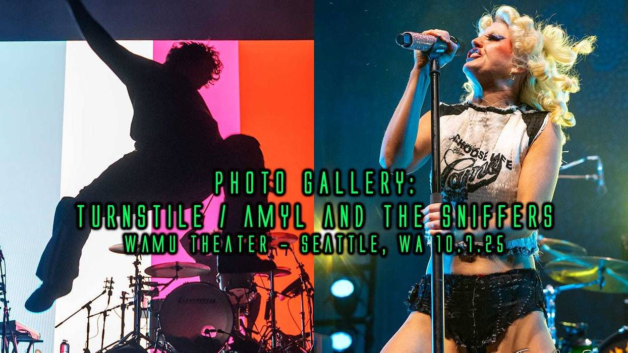 Turnstile / Amyl and the Sniffers - Wamu Theater - Seattle 10.7.25