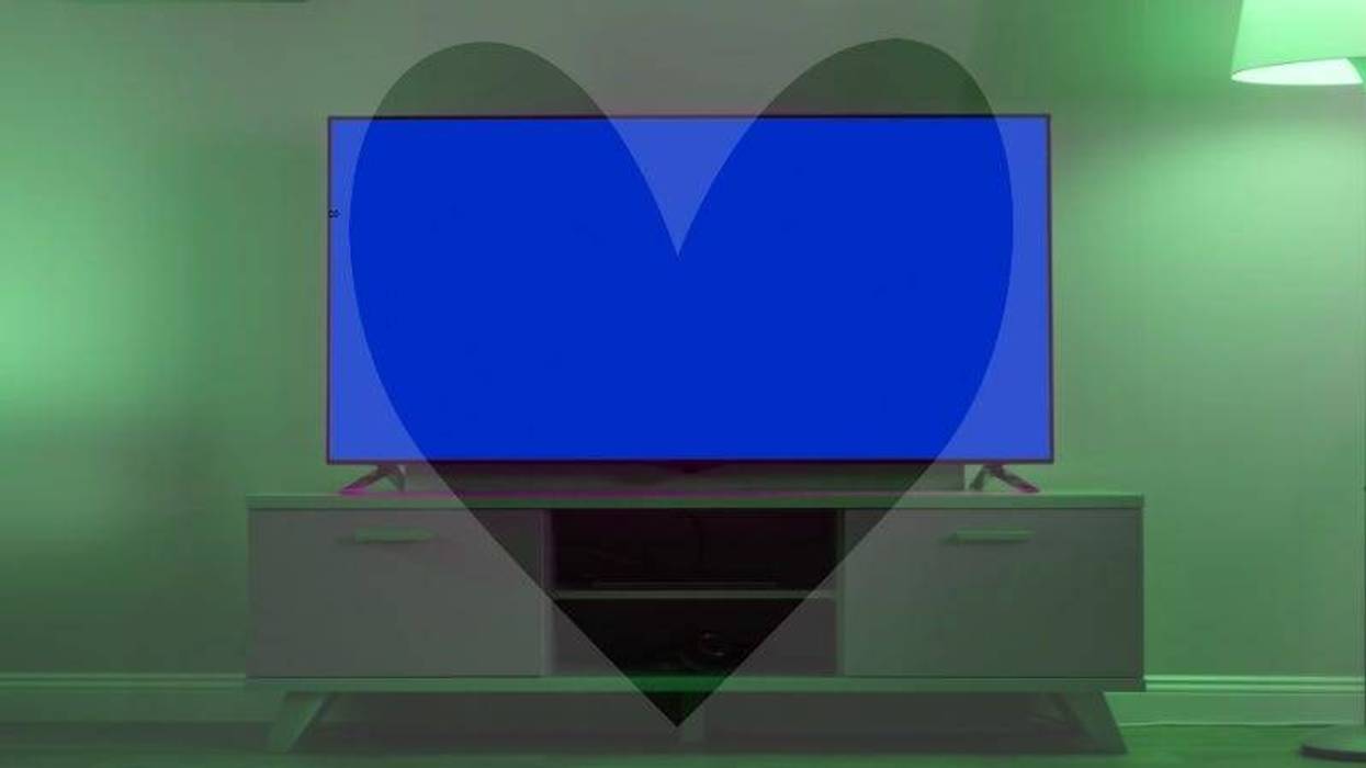 TV heart overlay Getty Images