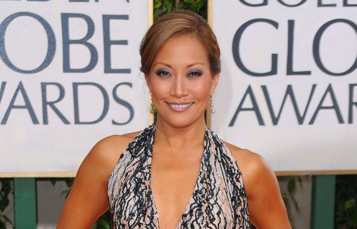 TV personality Carrie Ann Inaba arrives at the 67th Annual Golden Globe Awards