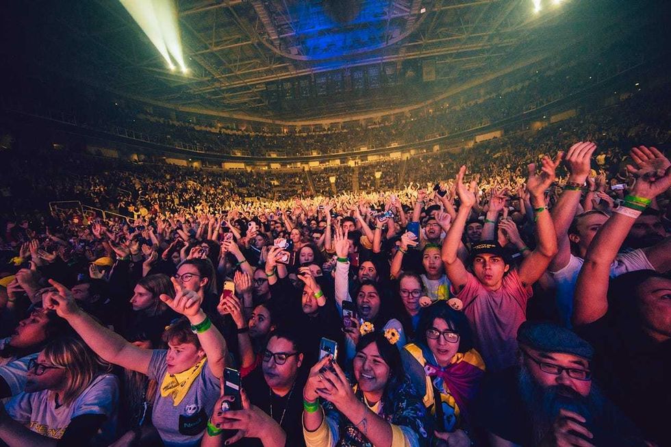 Twenty One Pilots at Not So Silent Night 2019