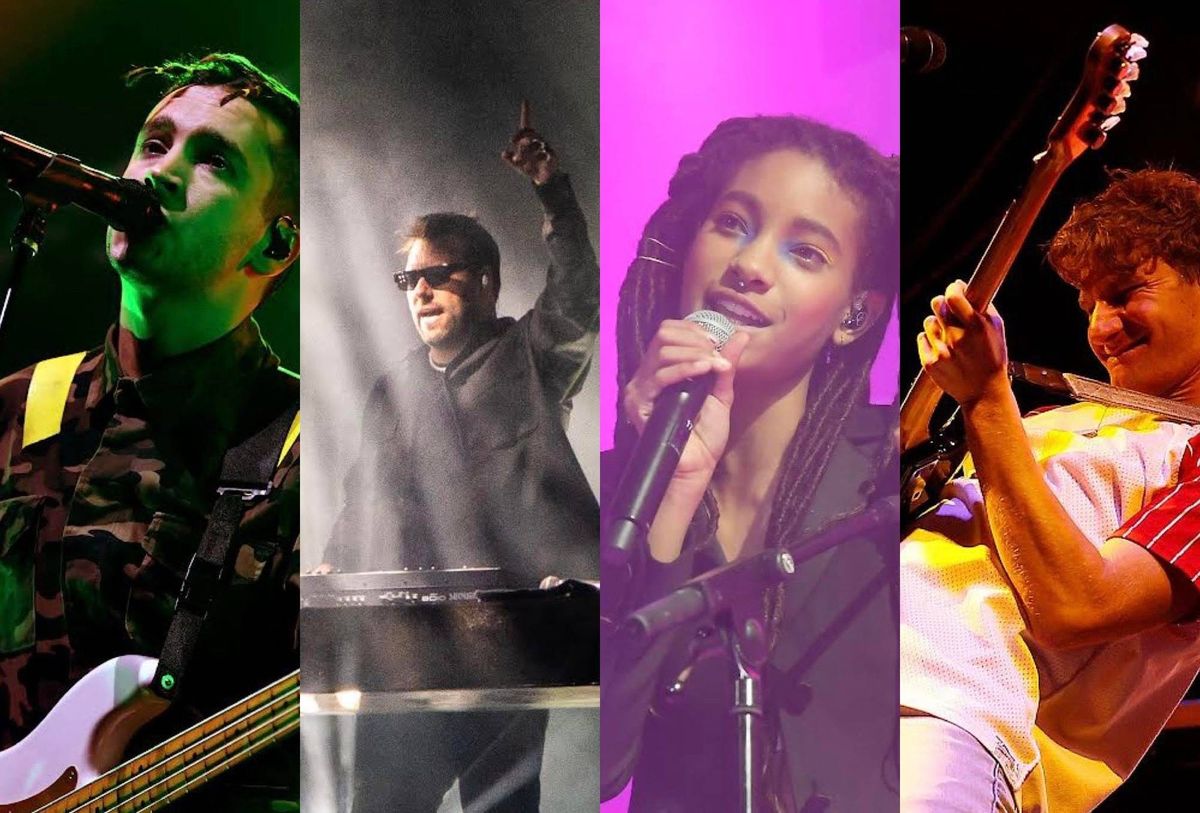 Twenty One Pilots, Swedish House Mafia, WILLOW, Glass Animals