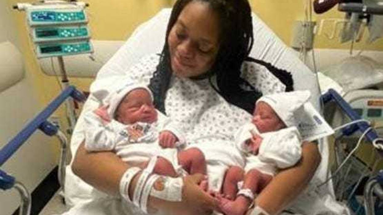 Twin girls born at NYC Health + Hospitals/Kings County became the first babies born in NYC in 2025.