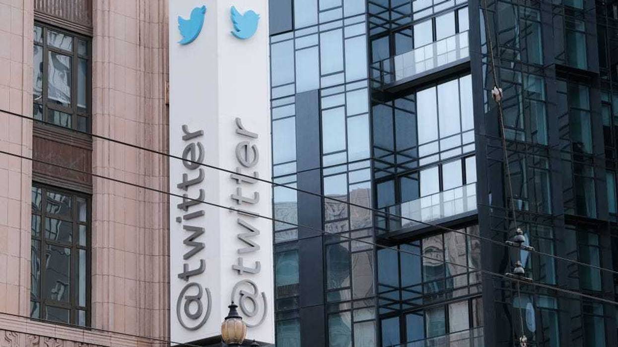 Twitter headquarters stands on Market Street on November 4, 2022 in San Francisco, California.