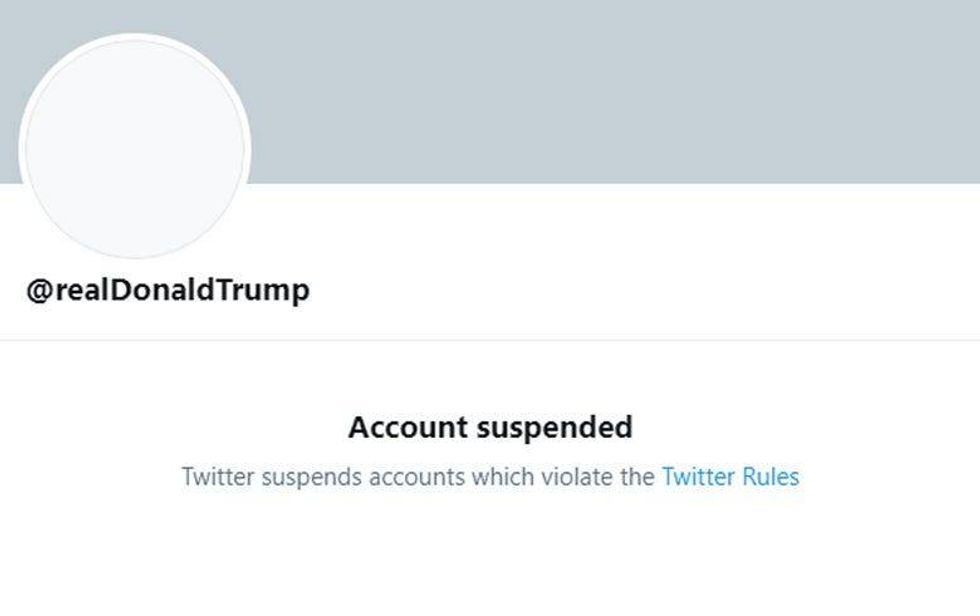 Twitter suspended