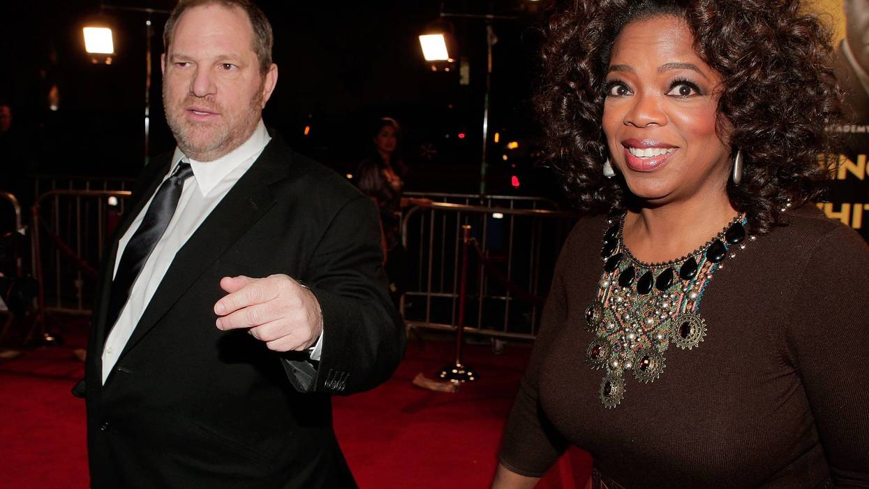 Twitter users have called out Oprah for her friendship with Harvey Weinstein.