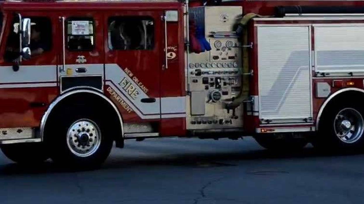 Two-Alarm Fire at Frenchmen Street Warehouse