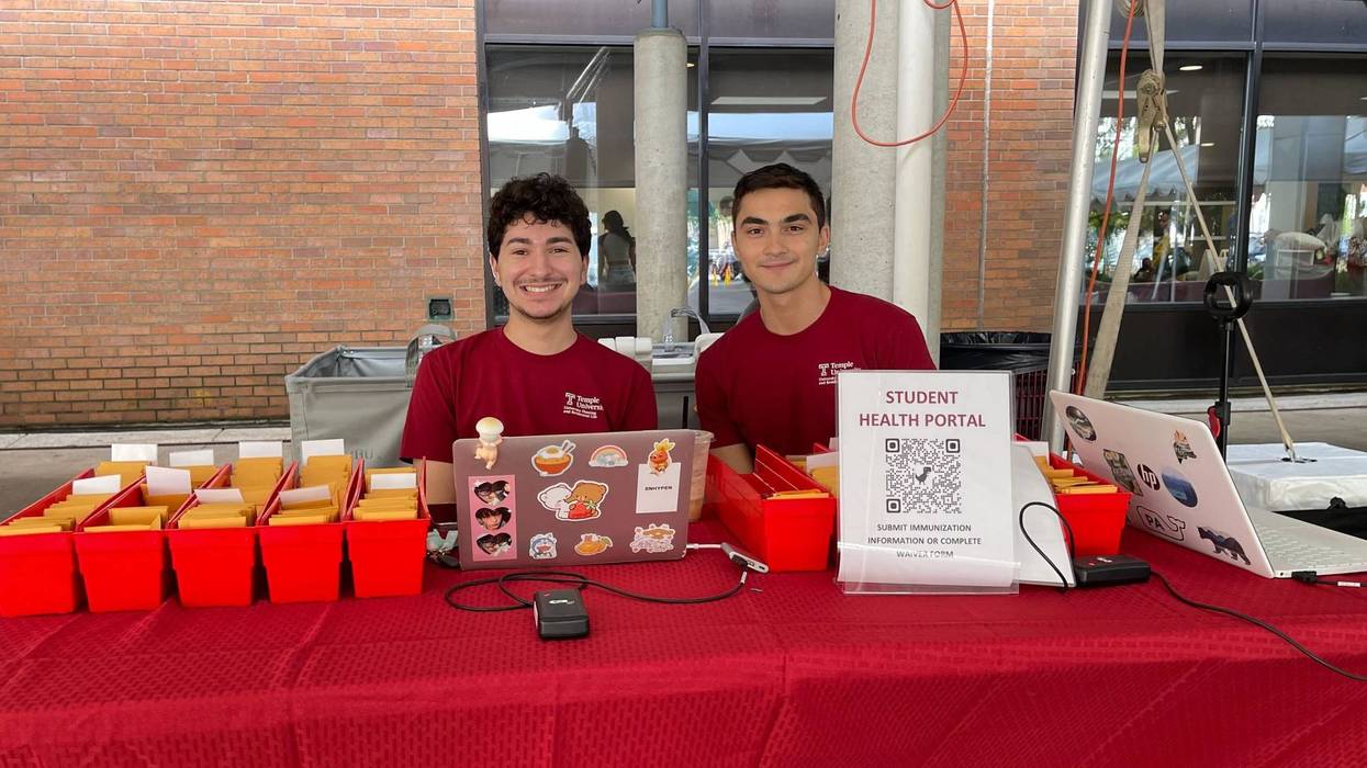 Two floors of Temple University's Johnson and Hardwick Halls will house 50 of the nearly 300 University of the Arts students who transferred after their school abruptly closed in the spring.