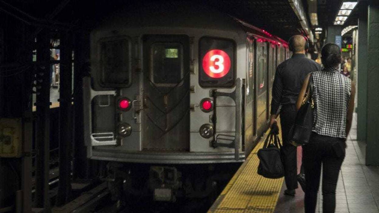 Two Jewish men reported a hate crime at a Brooklyn subway station on Monday night.