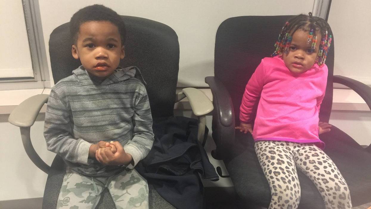 Two kids found wandering in Detroit