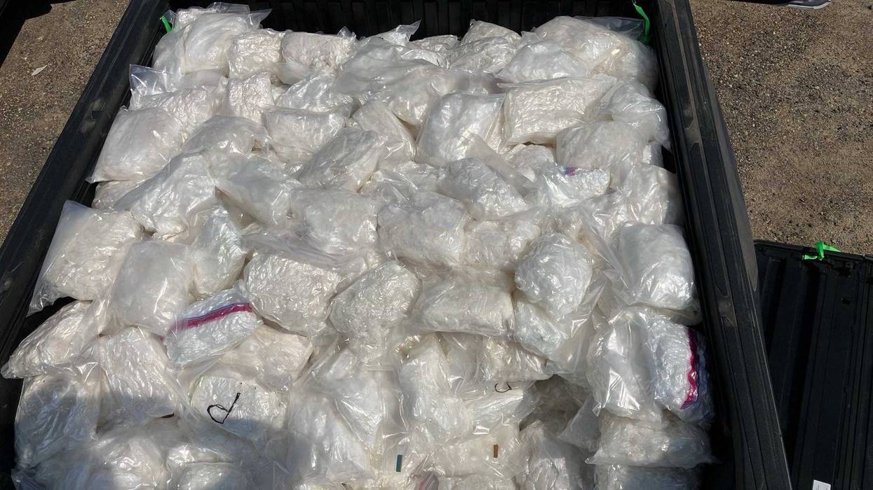 Two men are now facing charges after nearly 900 pounds of meth were seized in Minneapolis earlier this week.