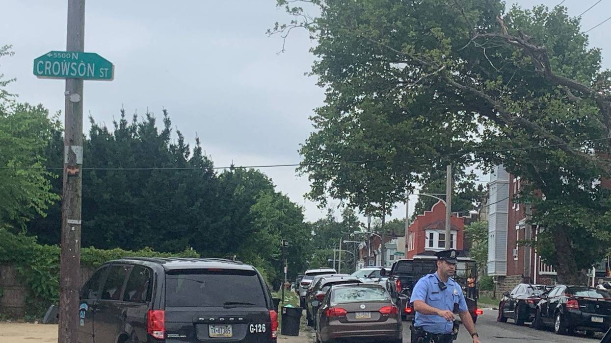 Two men were found shot to death on East Locust Avenue near Crowson Street, and a 12-year-old boy was found dead a short distance away, says Deputy Commissioner Frank Vanore.