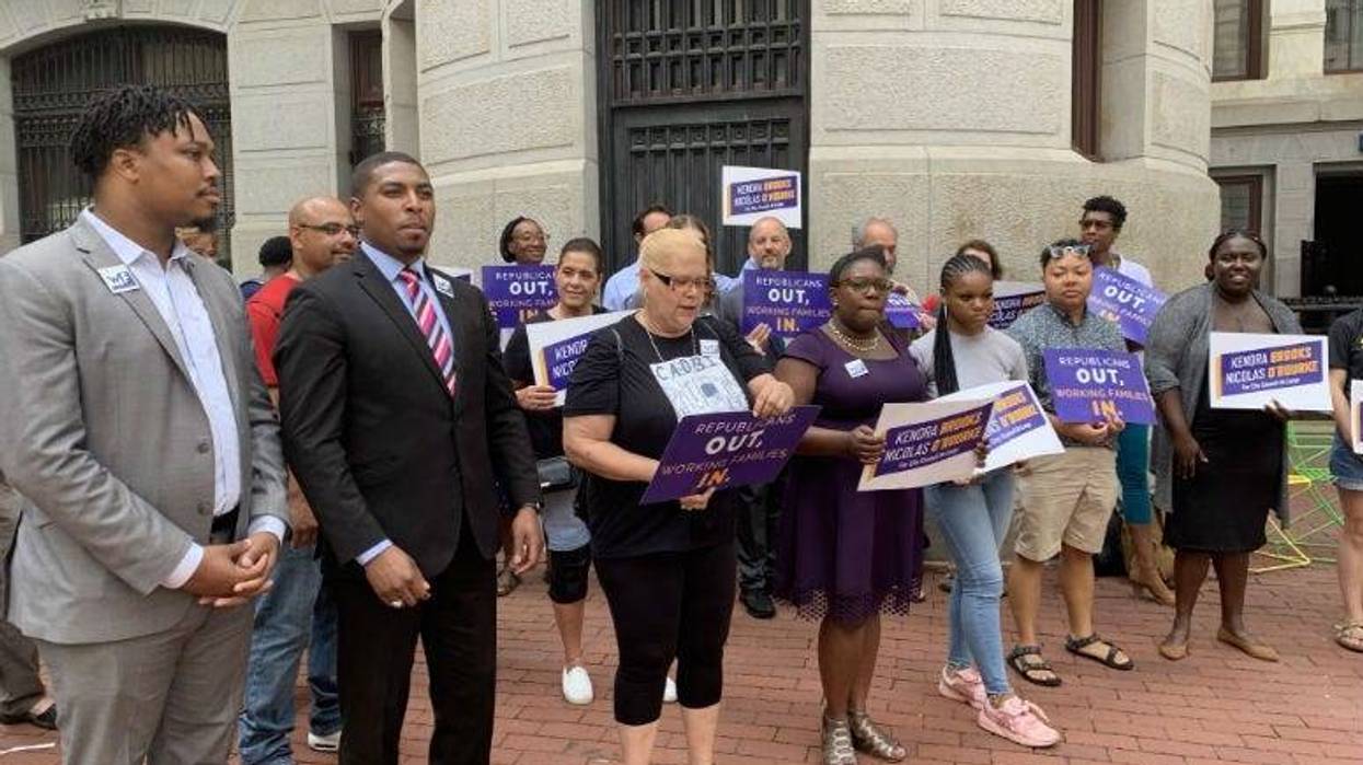 Two new candidates joined the race for Philadelphia City Council-at-large Wednesday. They're backed by the Working Families Party, and they're targeting seats traditionally held by Republicans.