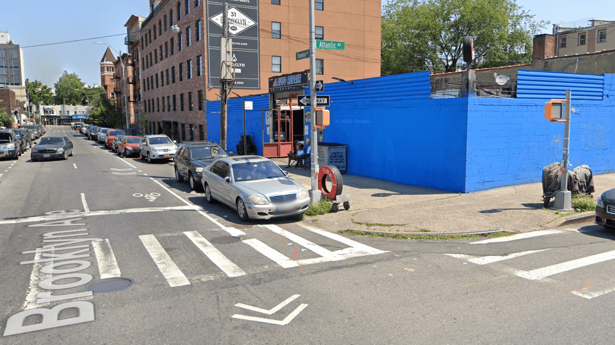 Two people have been hospitalized after an accident at Atlantic and Brooklyn avenues Thursday.