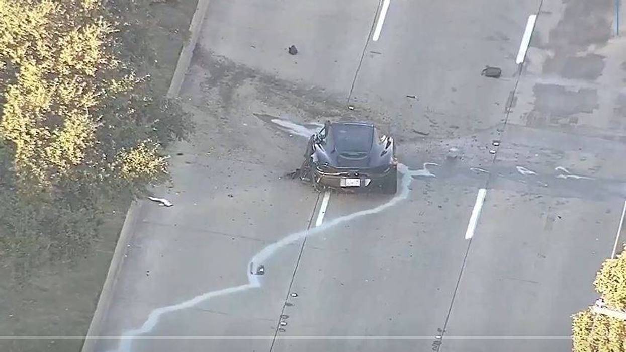 Two people were killed in a crash involving a McLaren on Monday, Dec. 10, 2024 in Dallas, Texas.