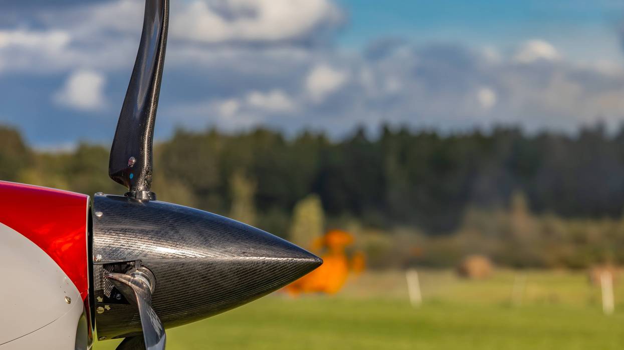 Two people were on board a small aircraft that crashed at Buffalo Municipal Airport over the weekend.