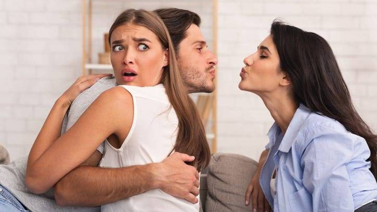 Two sisters and one guy
