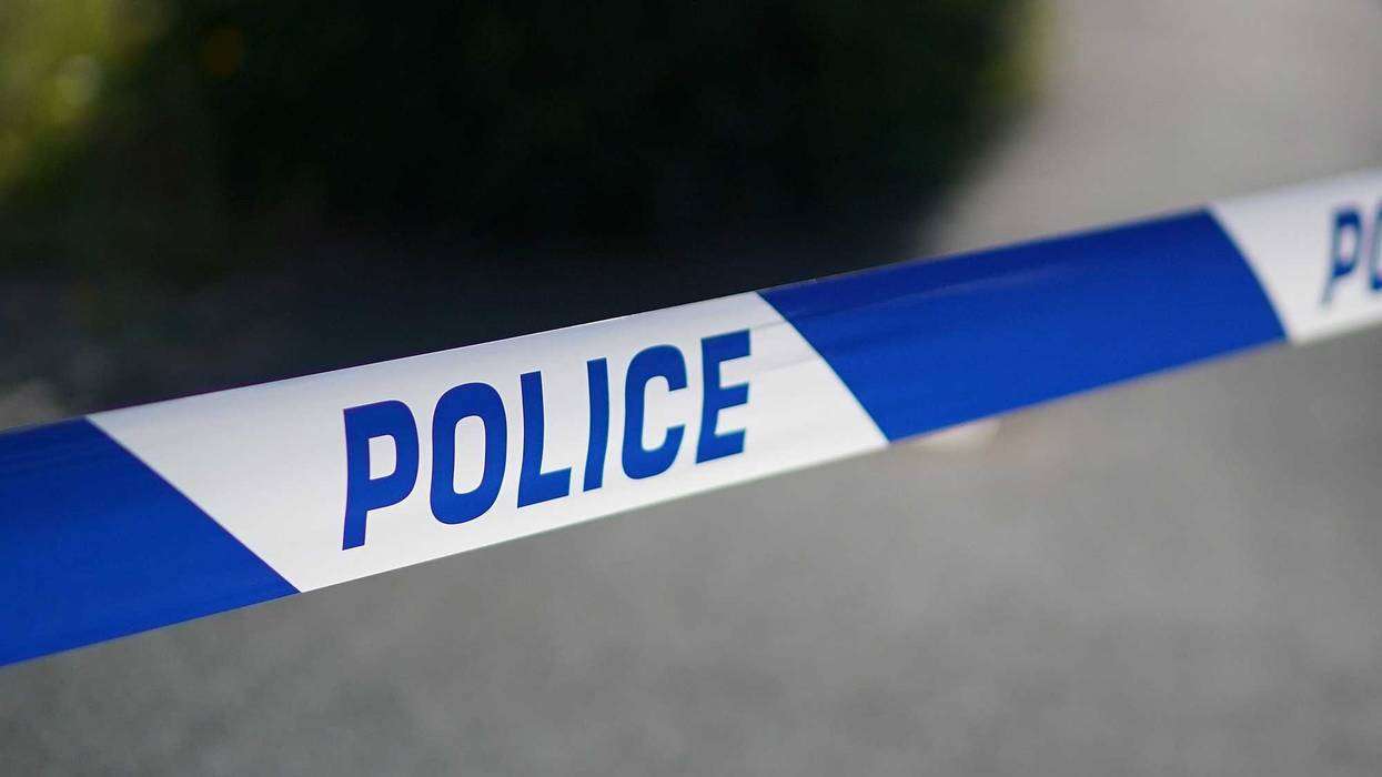 Two St. Paul police officers are on administrative leave after the shooting death of a man investigators say was carrying around a 16-inch knife in an apartment complex Saturday night.