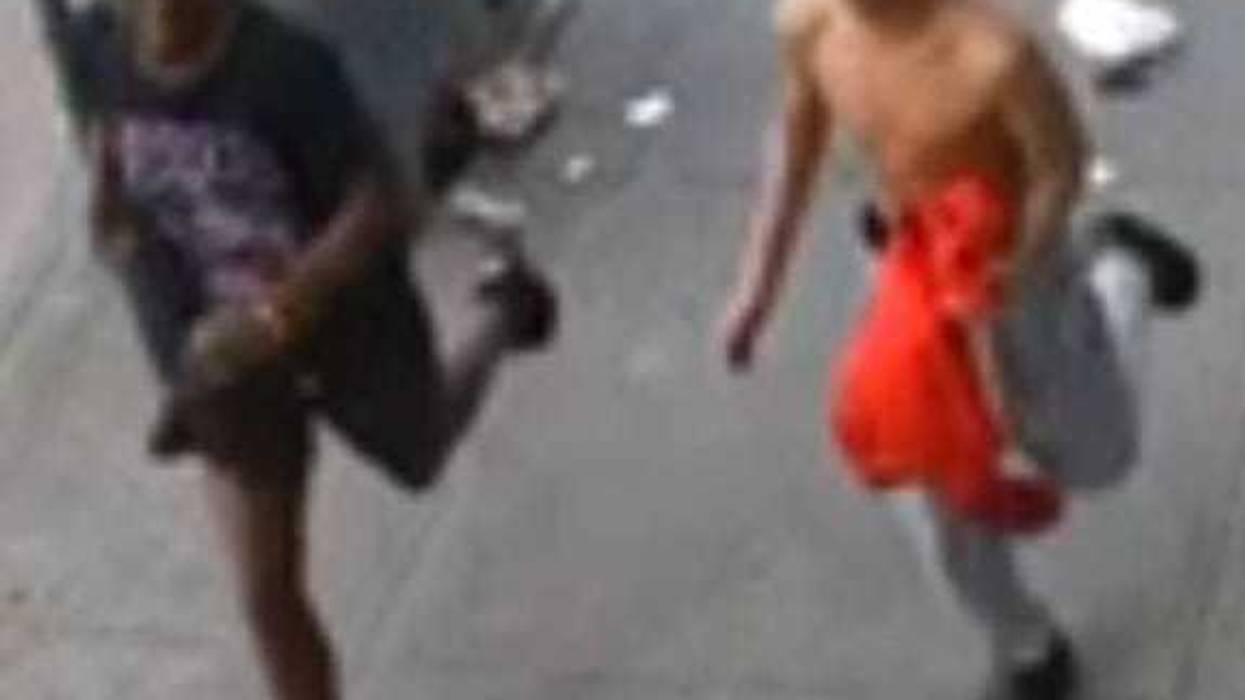 Two teens are wanted for attempting to rob a Bronx Dunkin' while threatening a male employee with a knife earlier this month.