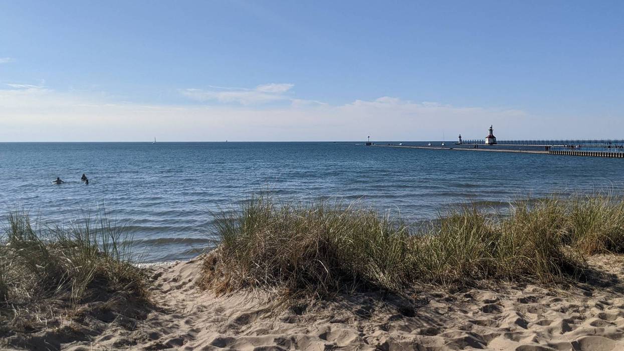 Two teens with guns were arrested by deputies in West Michigan after a man contacted authorities to report someone had brandished a firearm at him while at Silver Beach.