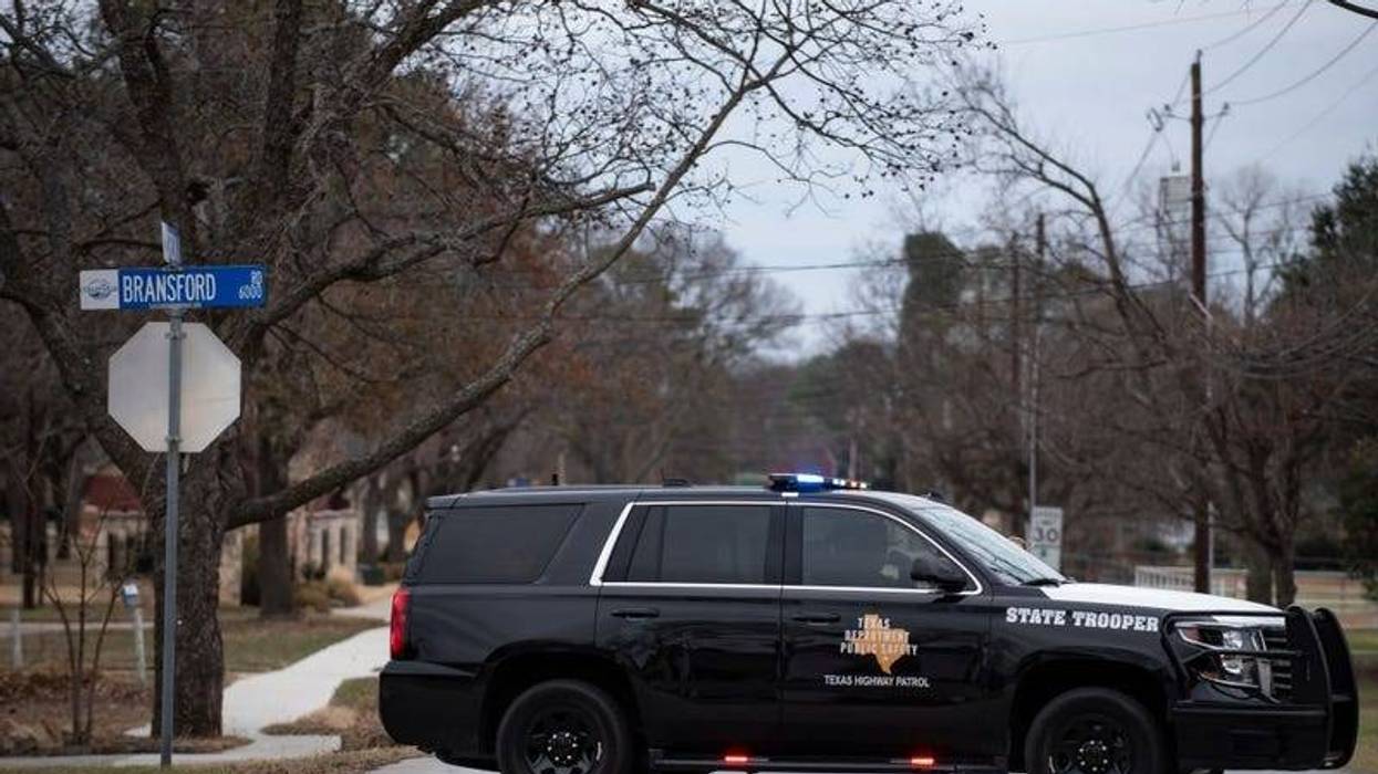 TX State Trooper vehicle