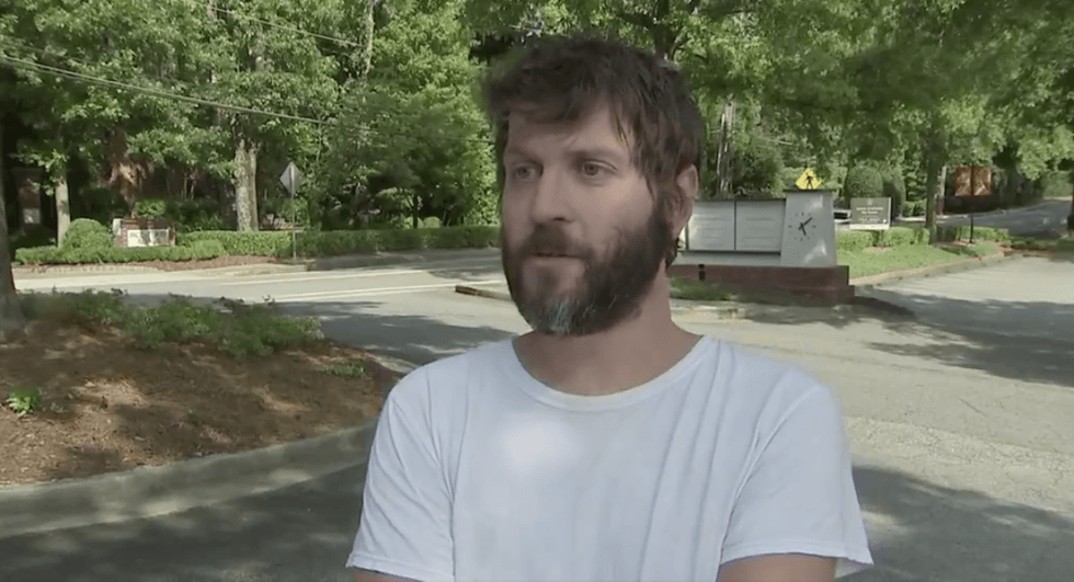 White People Not Allowed To Travel On Atlanta Road