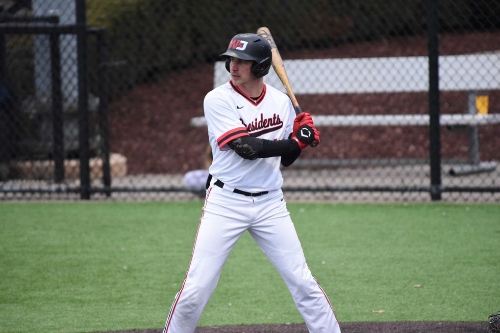 Tyler Horvat batting for WJ