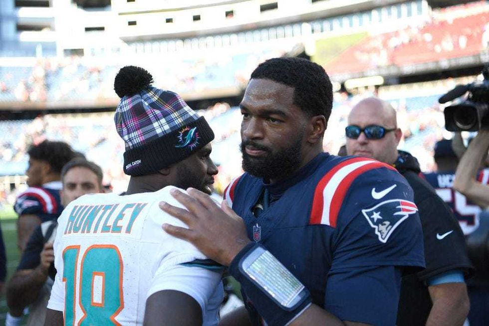 Tyler Huntley and Jacoby Brissett